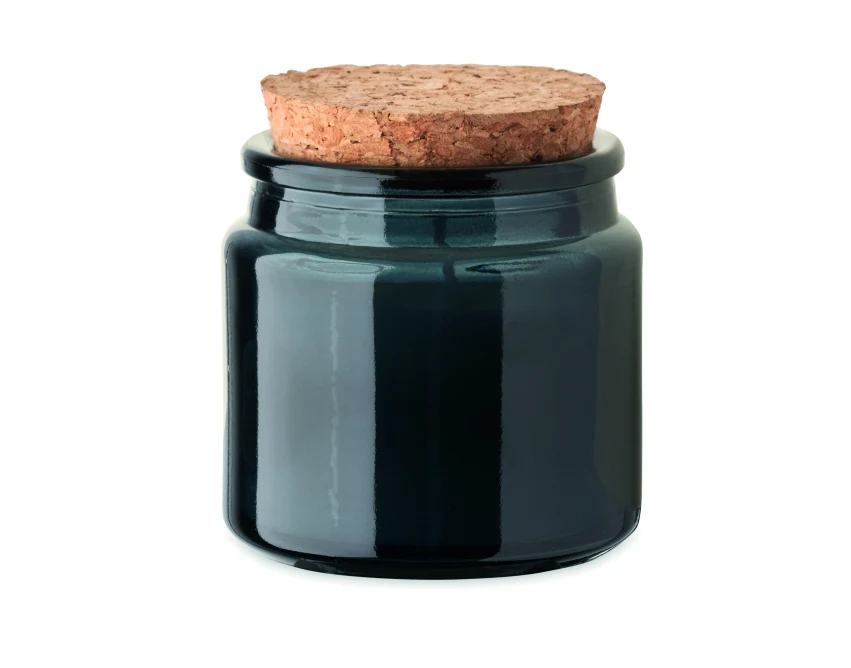 Świeca Valo 70g z logo, francuski granat, wanilia