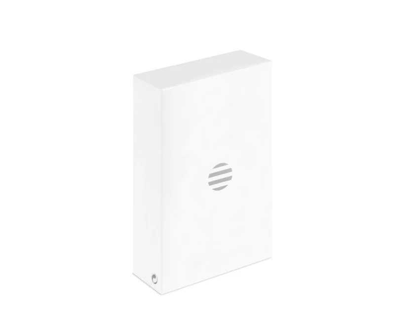 Power bank 8000 mAh srebrny mat z grawerem logo