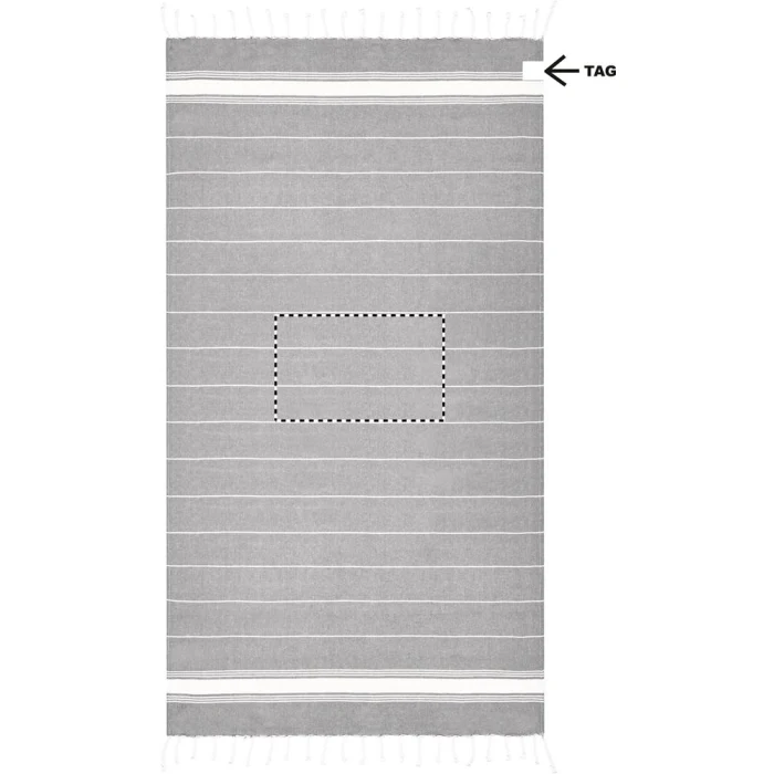 Schemat TOWEL CENTER BACK