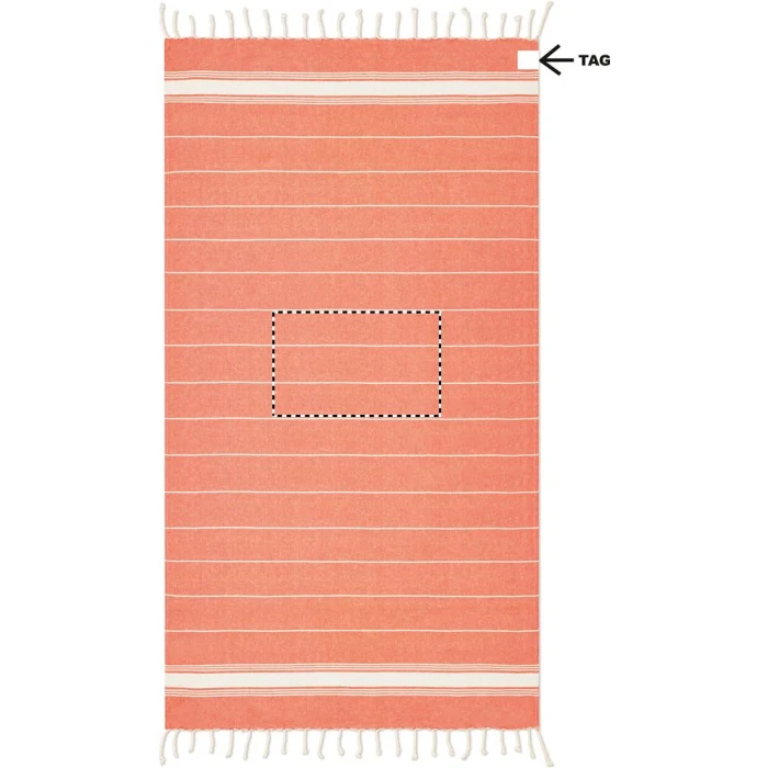 Schemat TOWEL CENTER BACK