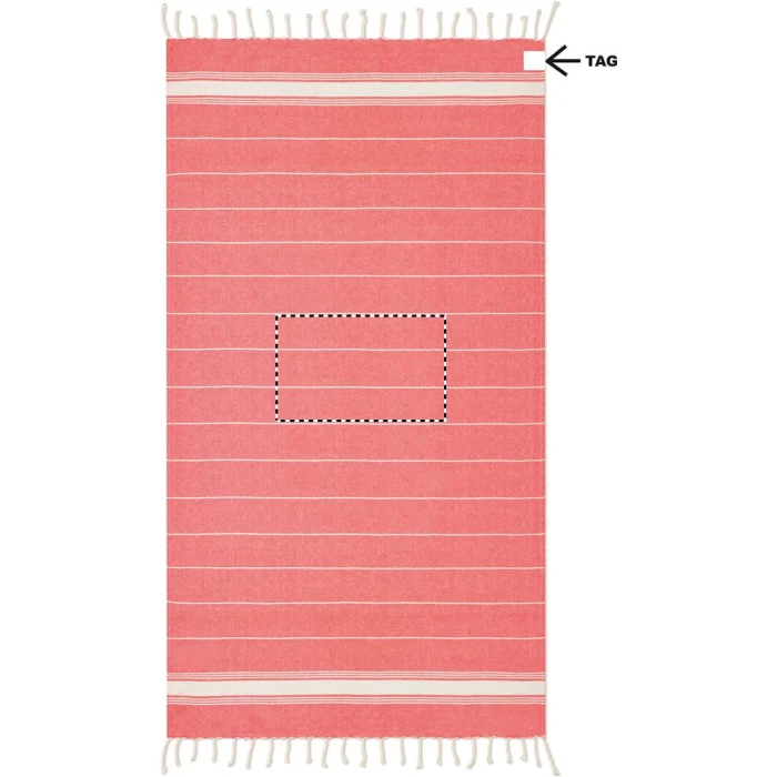 Schemat TOWEL CENTER BACK