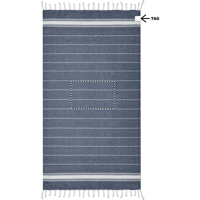 Schemat TOWEL CENTER BACK