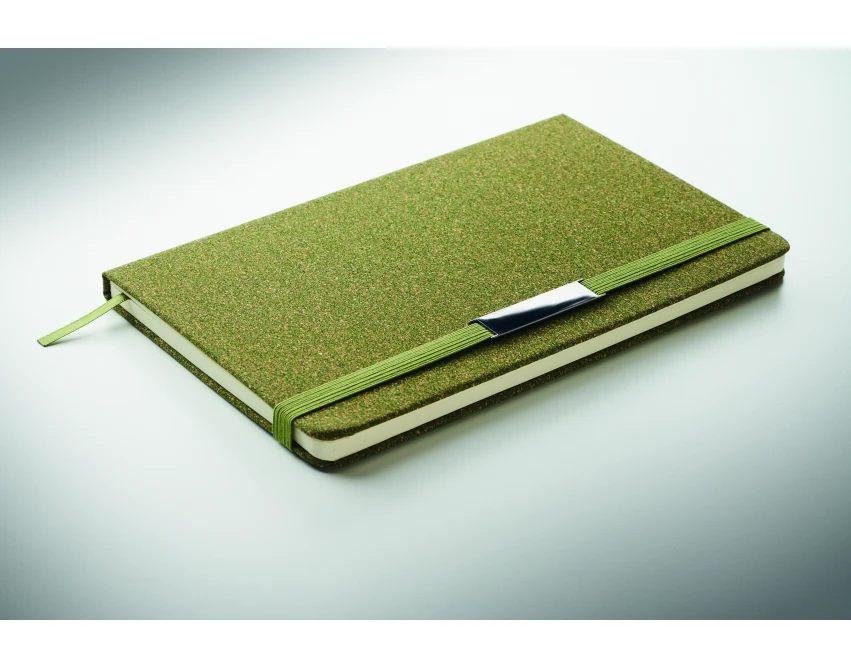 Chippewa: Zielony ekozestaw z korka i fusów, A5, 3 elementy