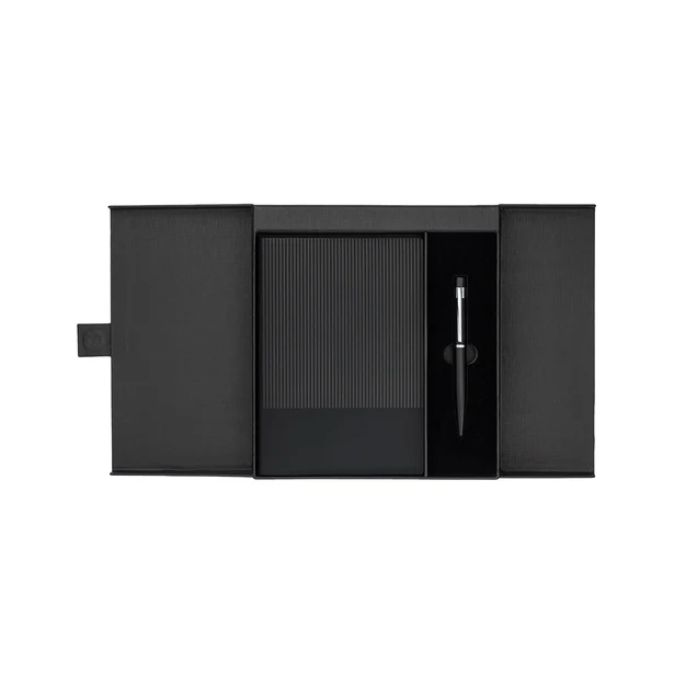 Notes A5 Inkoria Czarny z Długopisem i Twoim Logo