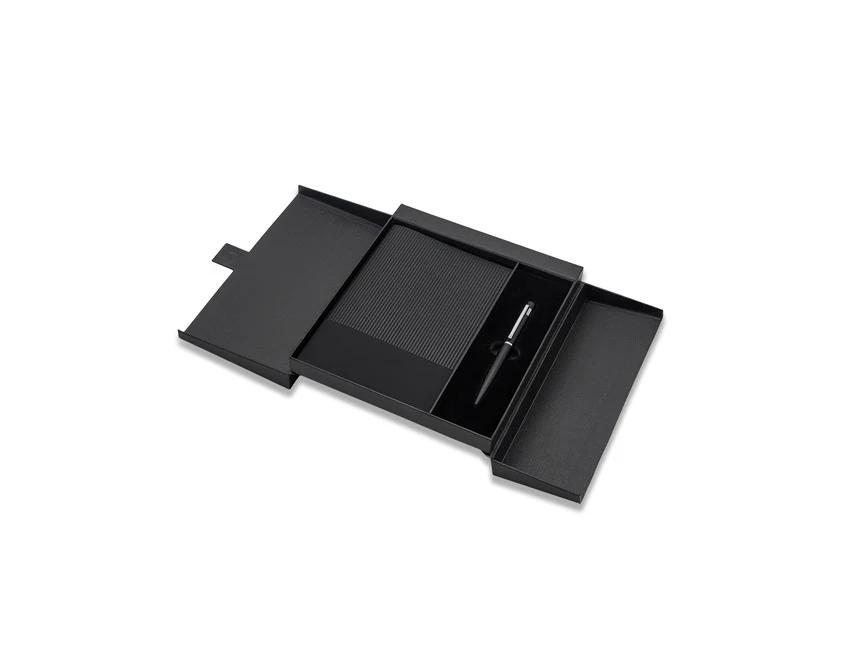 Notes A5 Inkoria Czarny z Długopisem i Twoim Logo