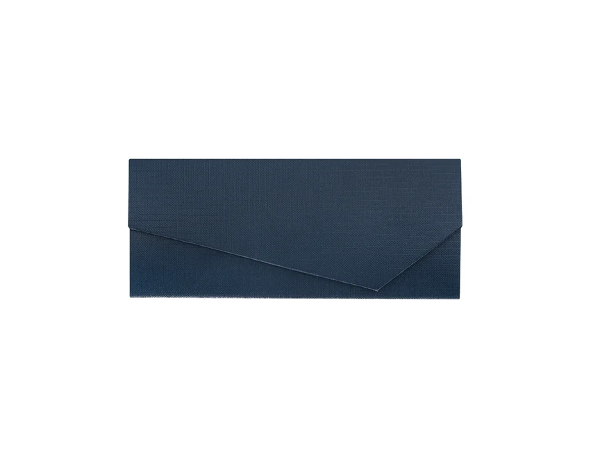 Majestic granatowy zestaw: pióro i długopis z logo firmy