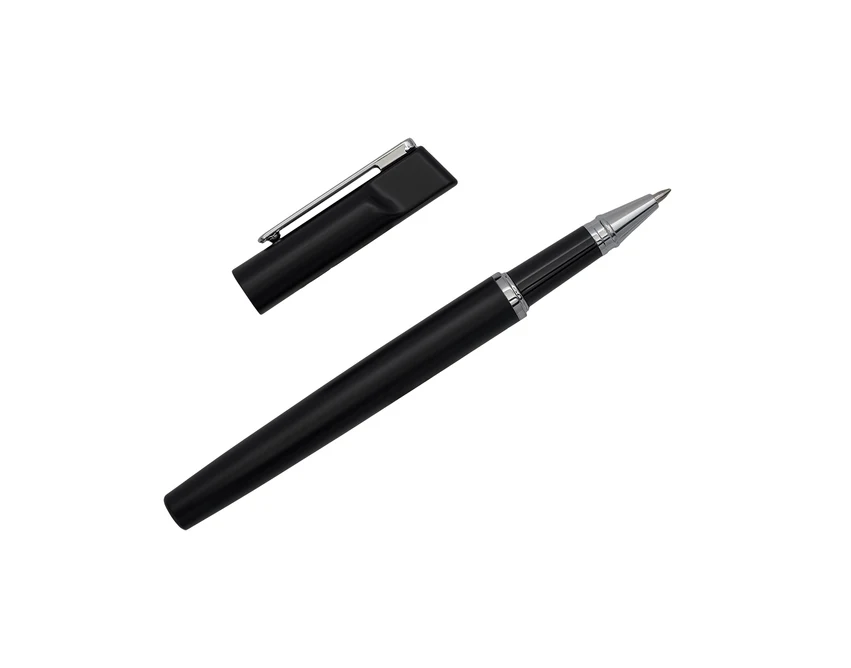 Srebrny zestaw Treasure – pióro kulkowe i długopis z grawerem