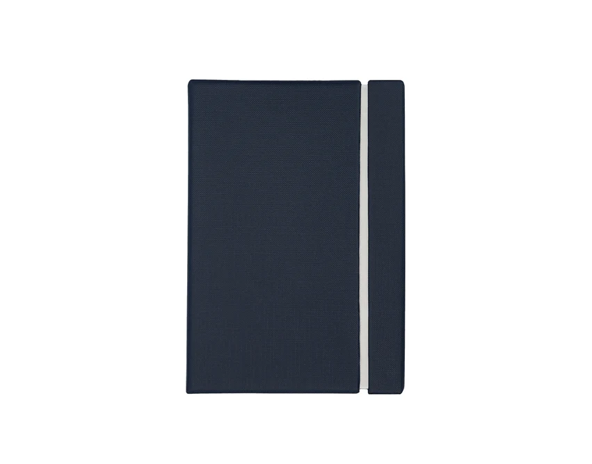 Felicite granatowy zestaw: pióro kulkowe i długopis z logo