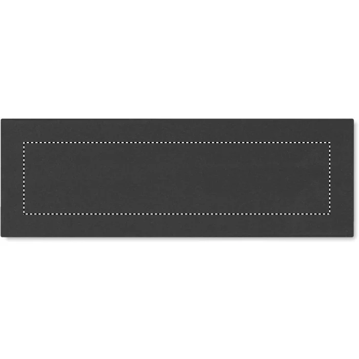 Schemat znakowania dla Sitodruk - S2 na gadżecie: Czarny zestaw Lyon: pióro kulkowe i długopis z logo