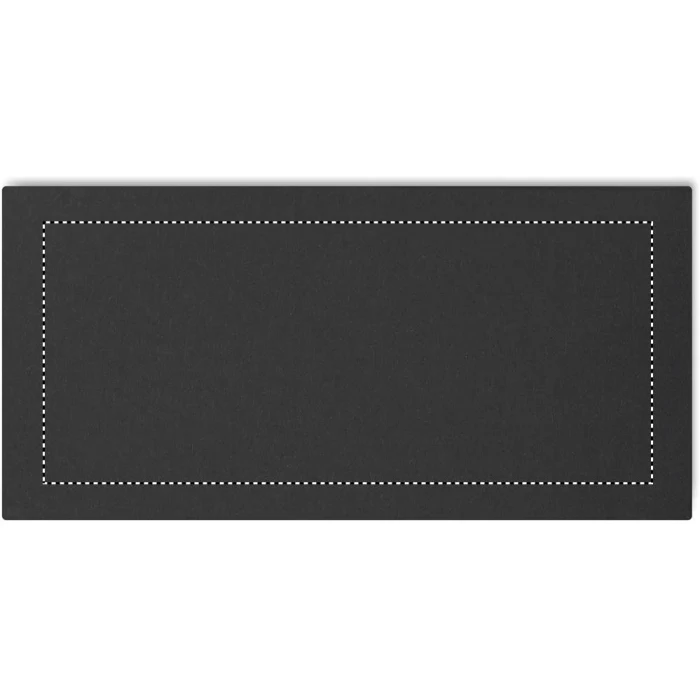 Schemat znakowania dla Sitodruk - S2 na gadżecie: Czarny zestaw prezentowy RPET: długopis metalowy i brelok