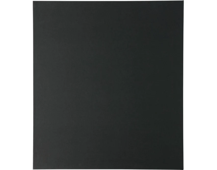 Czarny zestaw prezentowy: termos RPET, notatnik, długopis