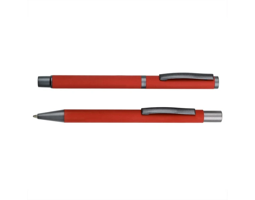 Czerwony zestaw piśmienniczy Elliot z grawerem – prezent
