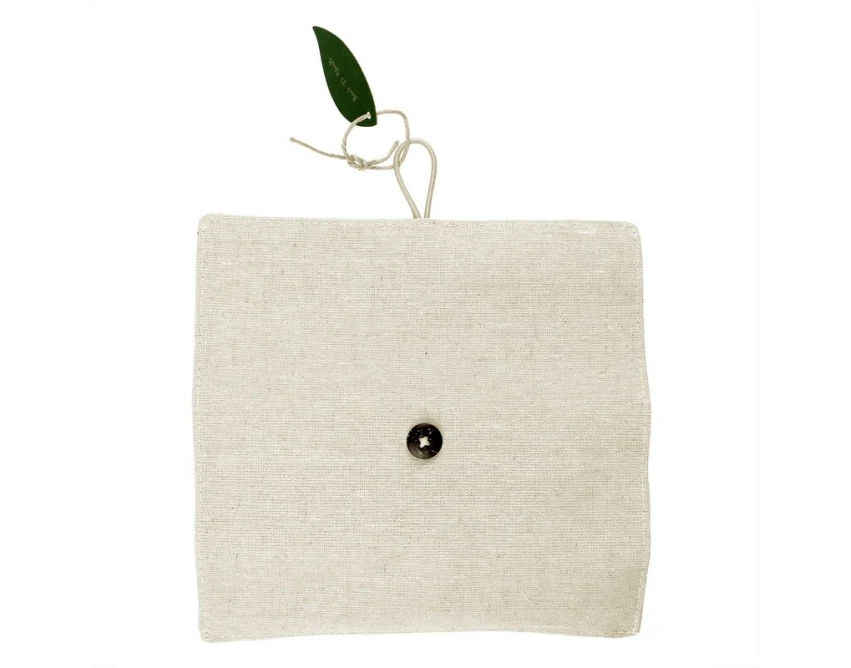 Ekologiczny zestaw piśmienniczy beżowy z logo – bawełna, drewno