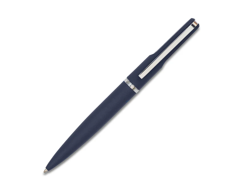 Długopis reklamowy Saba granatowy w pudełku z grawerem