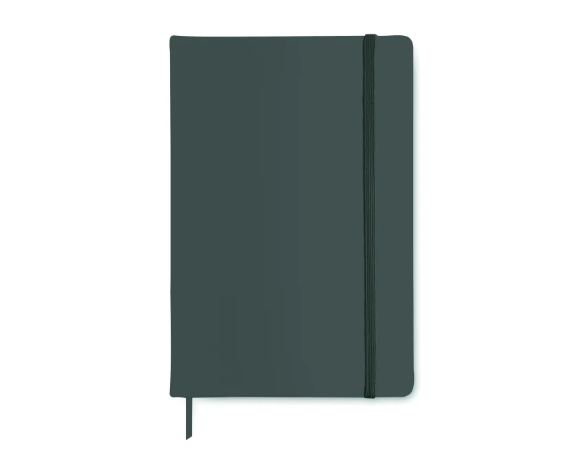 Arconot notes A5 z logo stone grey z gumką