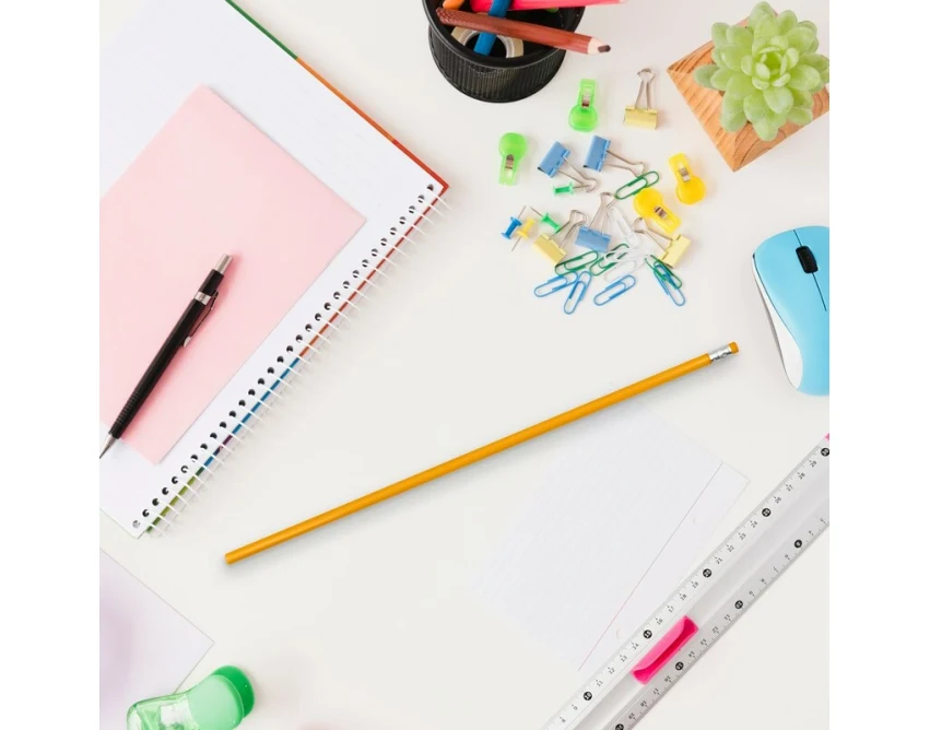 Pomarańczowy elastyczny ołówek Like z nadrukiem logo