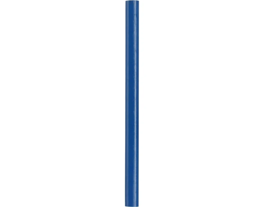 Ołówek stolarski niebieski z logo – drewniany, reklamowy