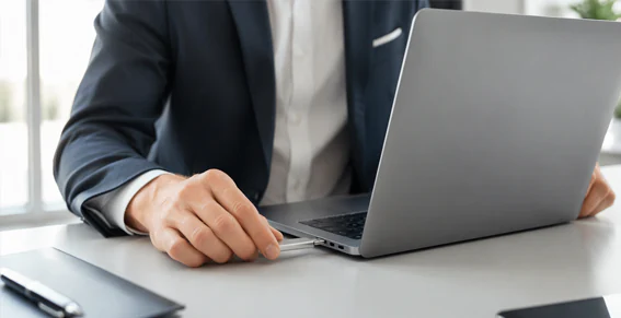 Gadżety reklamowe do komputera z nadrukiem logo — myszki, podkładki i huby USB firmowe