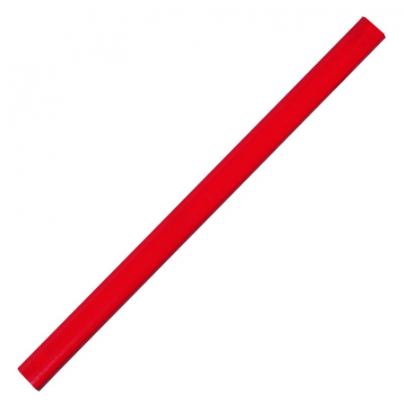 Ołówek stolarski z grawerem logo, czerwony