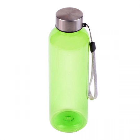 Butelka z tritanu na wodę, z nadrukiem logo, 550 ml, zielony 
