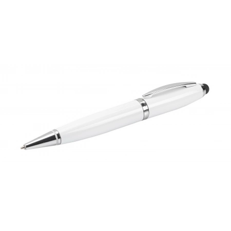 Pendrive długopis - biały 