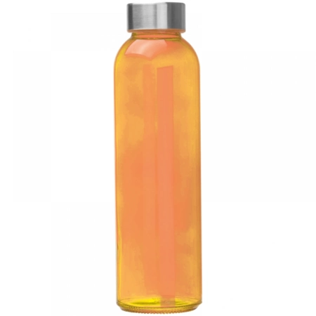 Szklana butelka 500 ml, pomarańczowy