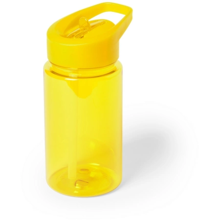 Żółta butelka na wodę z tritanu 440 ml