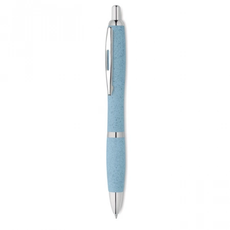 Długopis ekologiczny ze słomy pszennej, granatowy