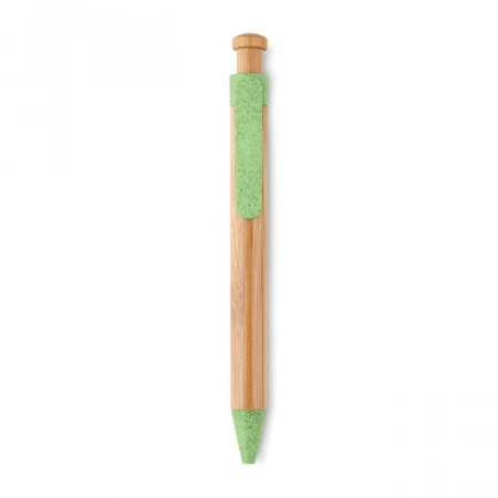 Długopis bambusowy Toyama, zielony