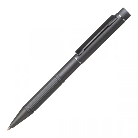 Długopis ze wskaźnikiem laserowym, elegancki grawer logo - grafitowy kolor