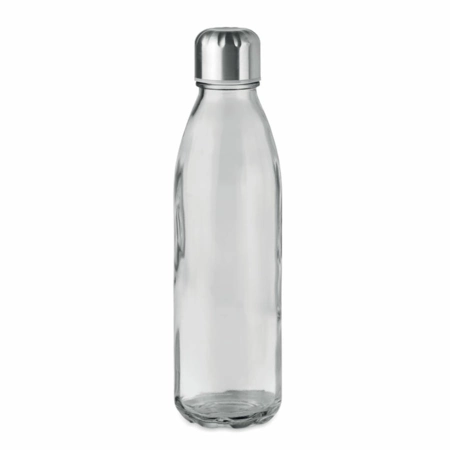 Butelka ze szkła 650 ml Aspen, przeźroczysta 