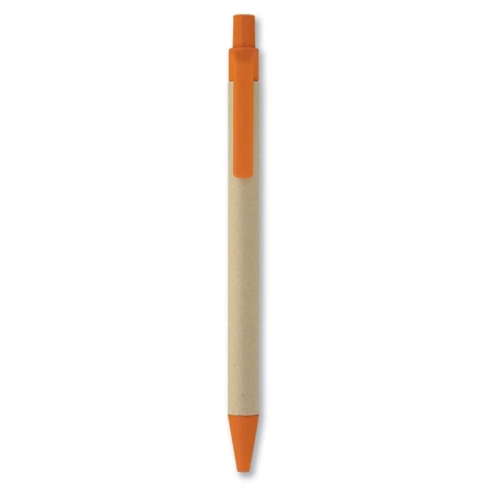 Długopis z biodegradowalnej kukurydzy, pomarańczowy