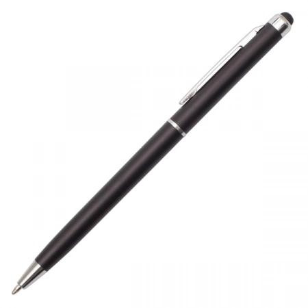 Długopis plastikowy Touch Point, czarny 