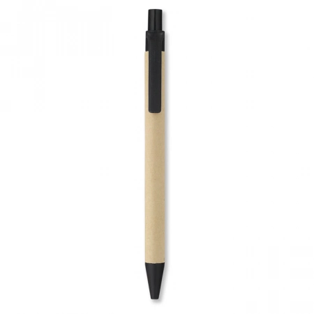Długopis z biodegradowalnej kukurydzy, czarny