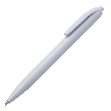 Biały, tani długopis z plastiku Supple
