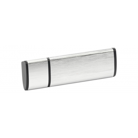 Prosty i elegancki pendrive - srebrno-czarny