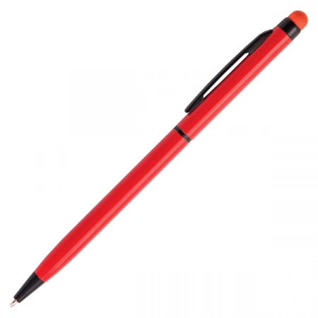 Długopis dotykowy z grawerem, Touch Top, czerwony 