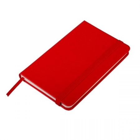Notatnik 80x127/80k kratka Palencia, czerwony
