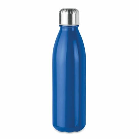Butelka ze szkła 650 ml Aspen, niebieska 