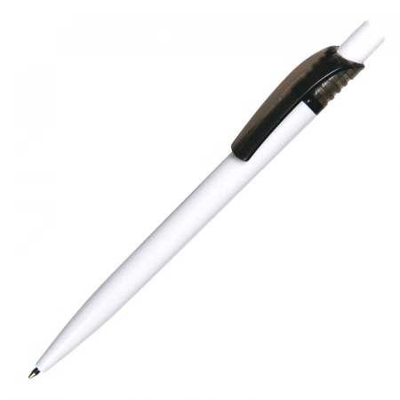 Długopis plastikowy Easy, czarny/biały 