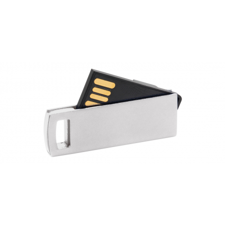 Podręczny oraz stylowy pendrive SLIM - srebrny