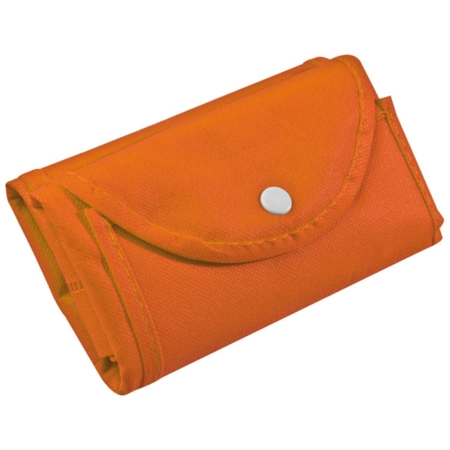 Składana torba na zakupy non-woven, pomarańczowa