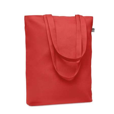 Płócienna torba 270 gr/m², czerwona