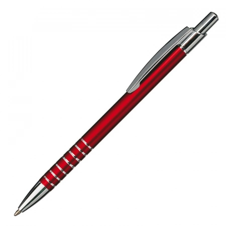 Długopis Bonito z nadrukiem logo firmy, czerwony 