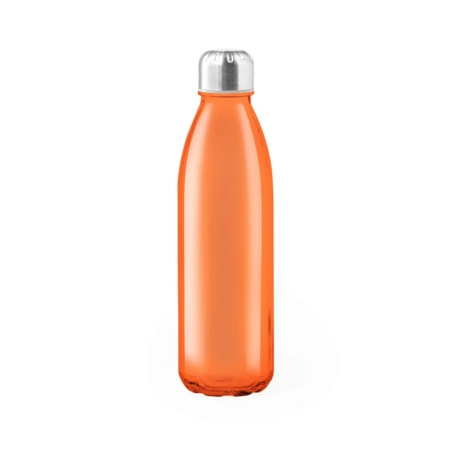 Szklana butelka 650 ml, pomarańczowa