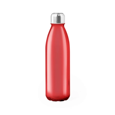 Szklana butelka 650 ml, czerwona