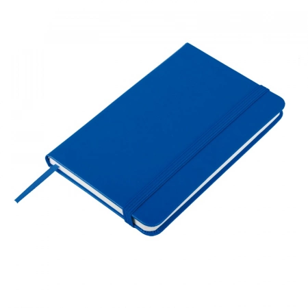 Notes z logo firmy 90x140/80k kratka Zamora, niebieski 