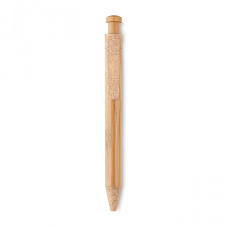 Długopis bambusowy Toyama, pomarańczowy