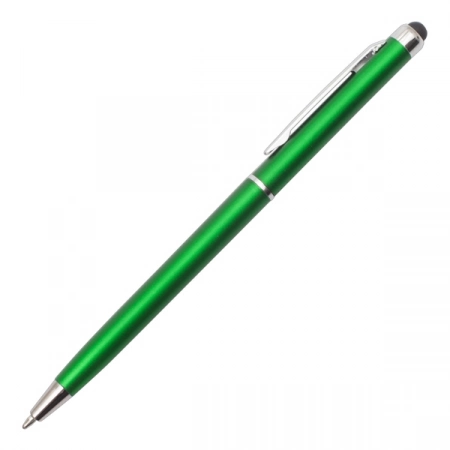 Długopis plastikowy Touch Point, zielony 