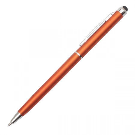 Długopis plastikowy Touch Point, pomarańczowy 